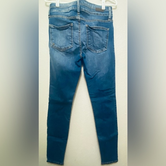 EUC Kut from the Kloth high rise toothpick skinny jeans size 4 - Picture 6 of 9